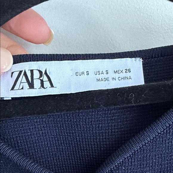 Blue Cardigan with Gold Buttons - Picture 2 of 6